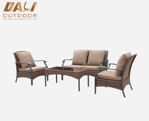 nový model sedacích súprav rozhovor loveseat pohovka ratanový vonkajší nábytok
